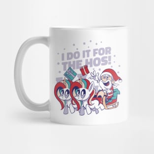 Unicorn Power: Santa and His Magical Helpers Bring Christmas Cheer! Mug